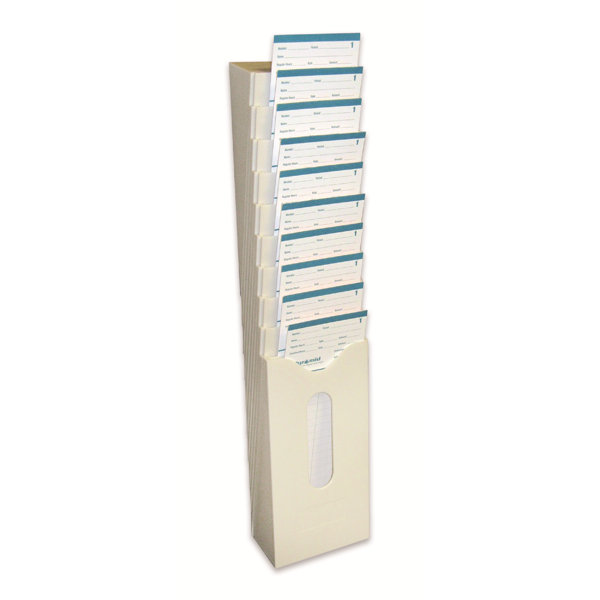 Pyramid Time Card Rack for Pyramid 2400 Time Cards Wayfair